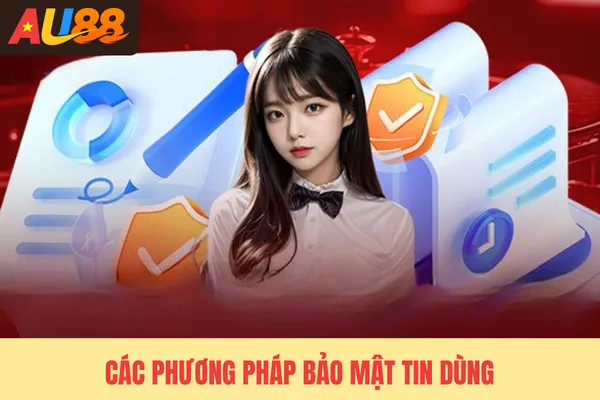 Các phương pháp bảo mật tin dùng