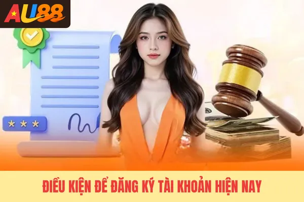 Điều kiện để đăng ký tài khoản hiện nay